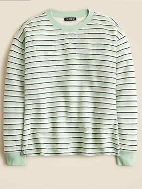 J. Crew Heritage Terry Relaxed Crewneck Sweatshirt